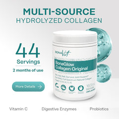 Bonavit BonaGlow collagen types I to X from various sources