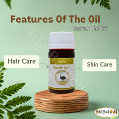 bonballoon Shana Ostrich Oil ingredients label confirms no additives