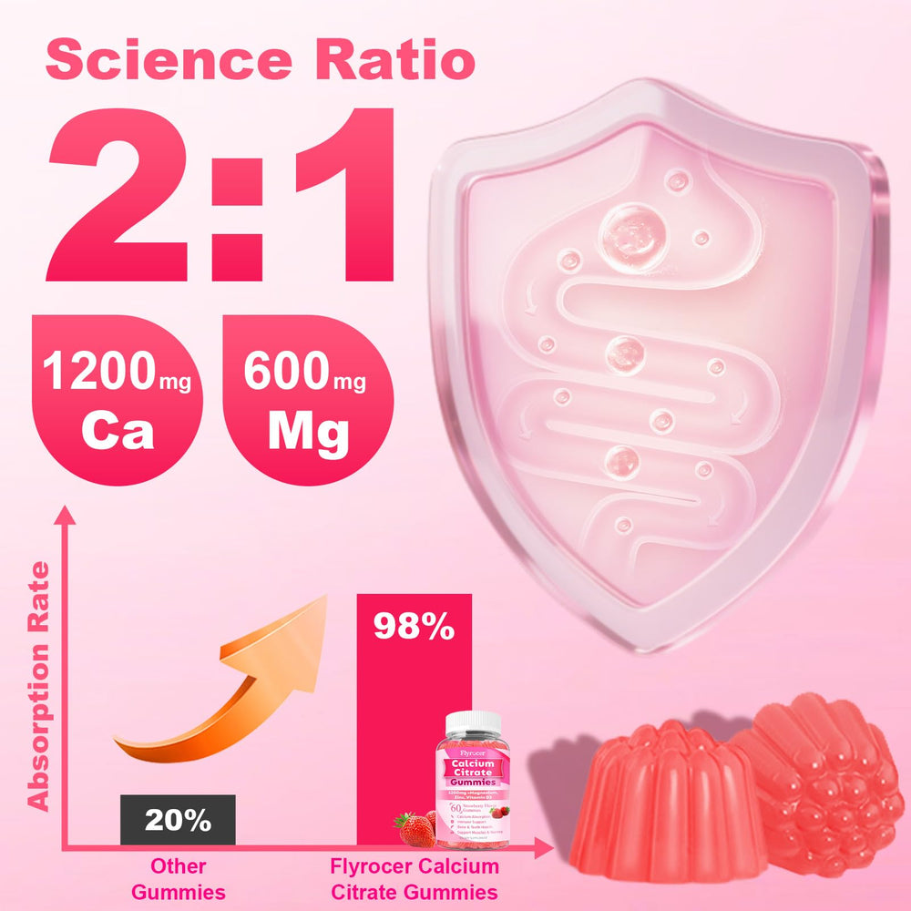 Label emphasizing bone density support with D3 and K2.