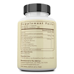 Close-up image of bone health capsules from Ancestral Supplements