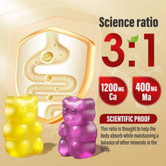 Bone health and immune support concept illustration