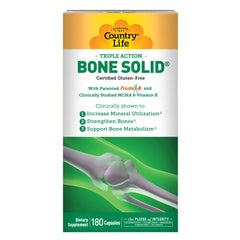 Front view of the Bone Solid bottle