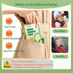 BONIORRI patches in-flight use for steady comfort during air travel.