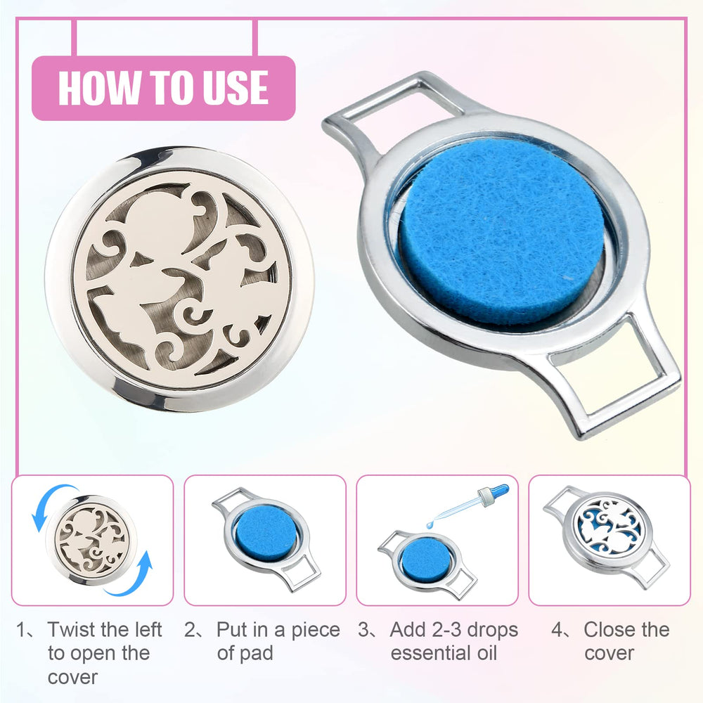 18 refill pads for scent customization