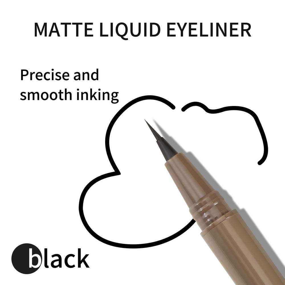 Boobeen Eyeliner Liquid Pen showing waterproof formula for lasting definition.