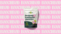 BoochBod Probiotic made in USA GMP certified facility badge