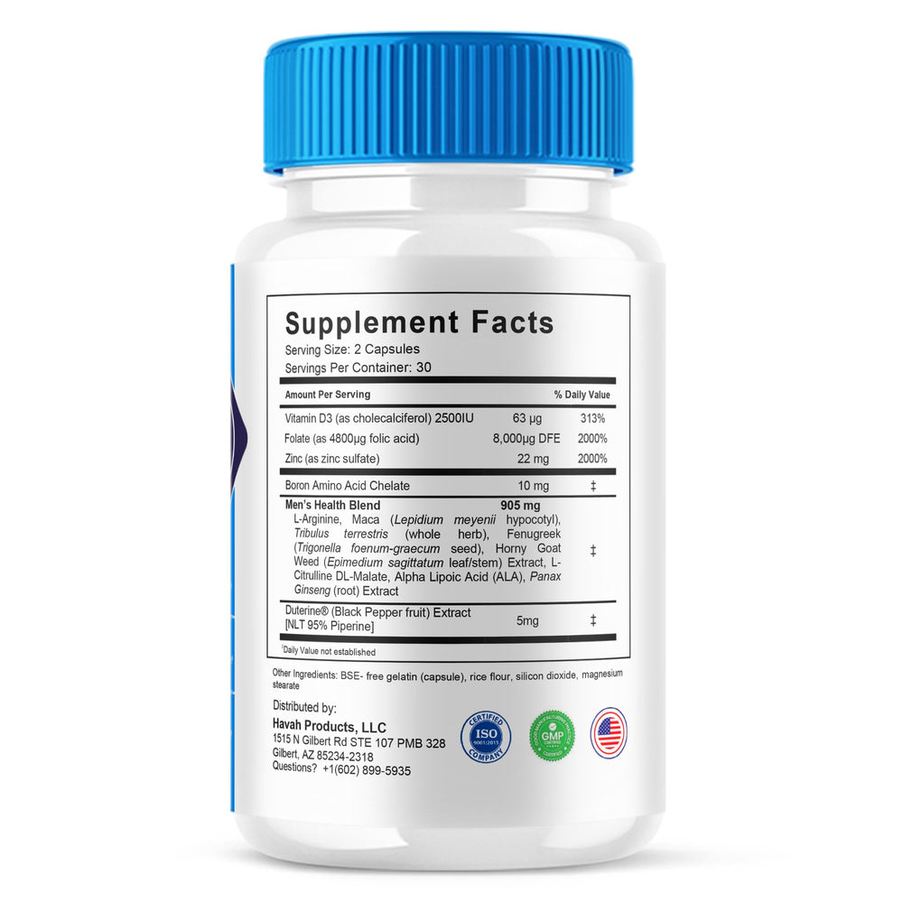 BoostTRT 120 capsules label close-up