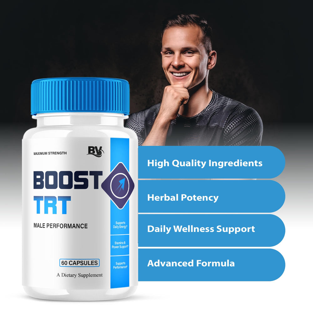 BoostTRT Premium capsules bottle close-up