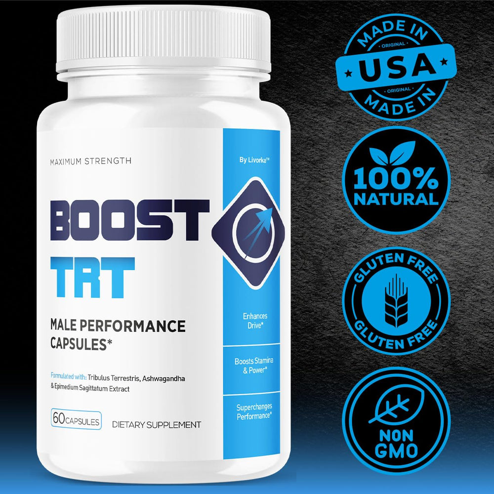 BoostTRT ingredients highlighted on the label