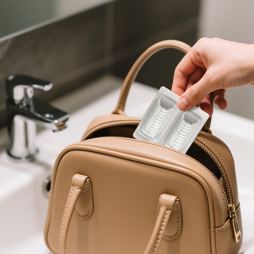 Using refill heads for easy flossing in hard-to-reach areas