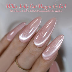 Born Pretty silver magnetic gel polish with modern metallic sheen