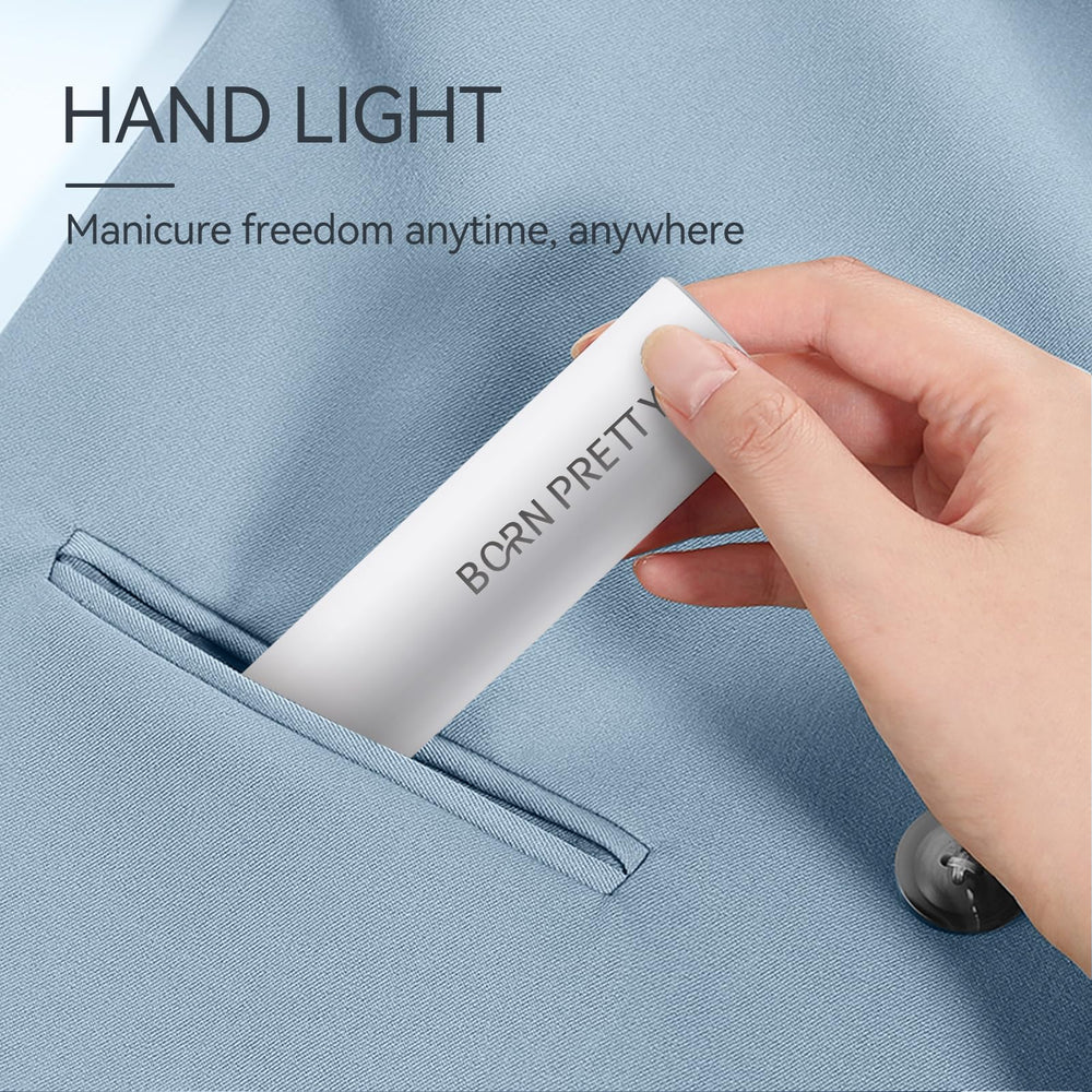 Compact size highlights lightweight travel-friendly design for on-the-go use.