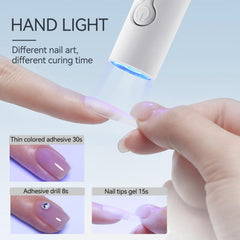USB rechargeable feature allows convenient charging anywhere.