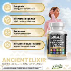 Boron, zinc, CoQ10 and PQQ ingredients in capsules