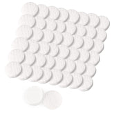 BOSMIOW white oil refill pad closeup showing high absorption for lasting fragrance