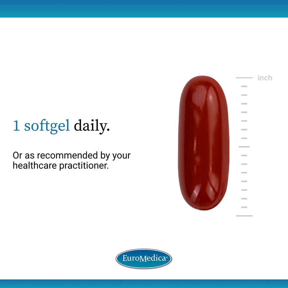Herbal lung health support bottle with 60 softgels