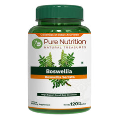 Front view of Pure Nutrition Boswellia Serrata 15:1 Extract bottle