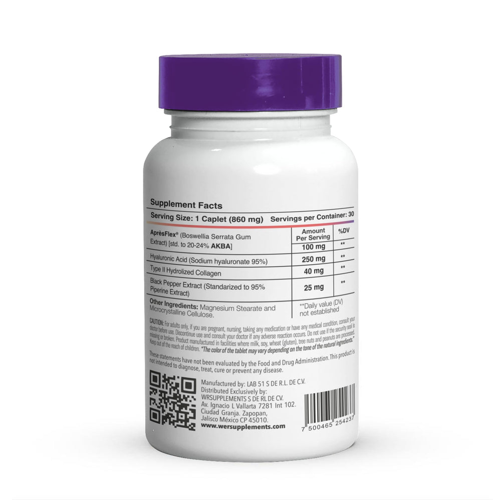 Hyaluronic acid illustration representing joint lubrication