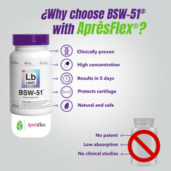 BSW-51 Joint Support bottle showing 30 capsules