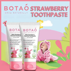 Aloe Vera enriched formula for BOTAO toddler toothpaste