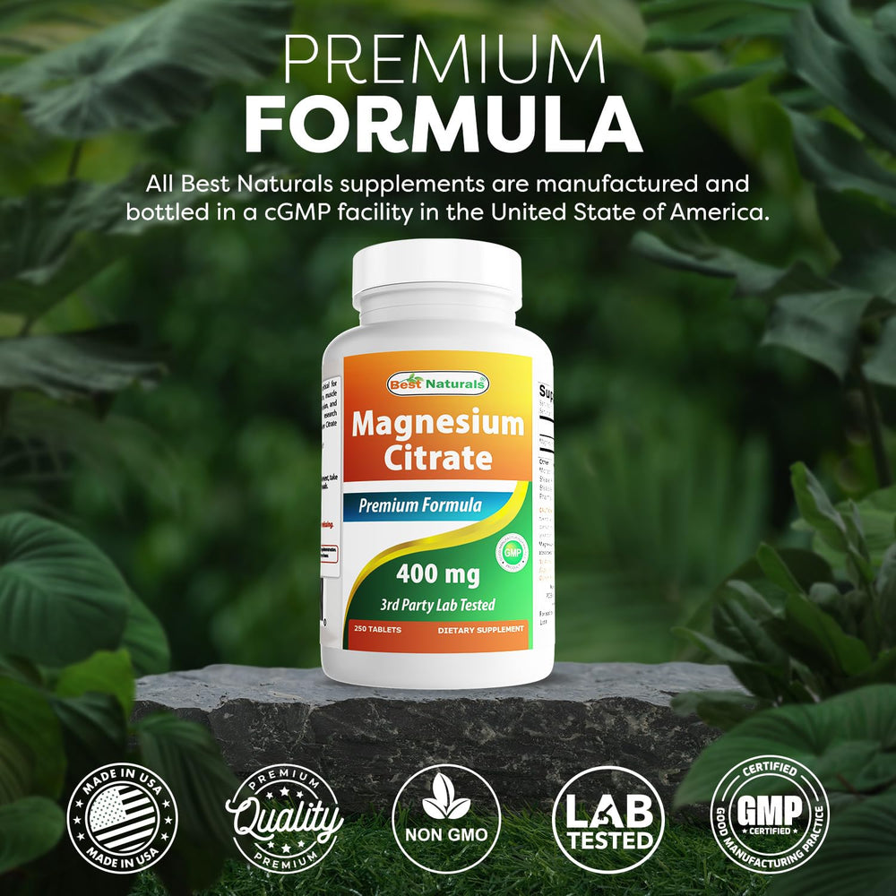Bottle label highlighting 250 tablets per bottle