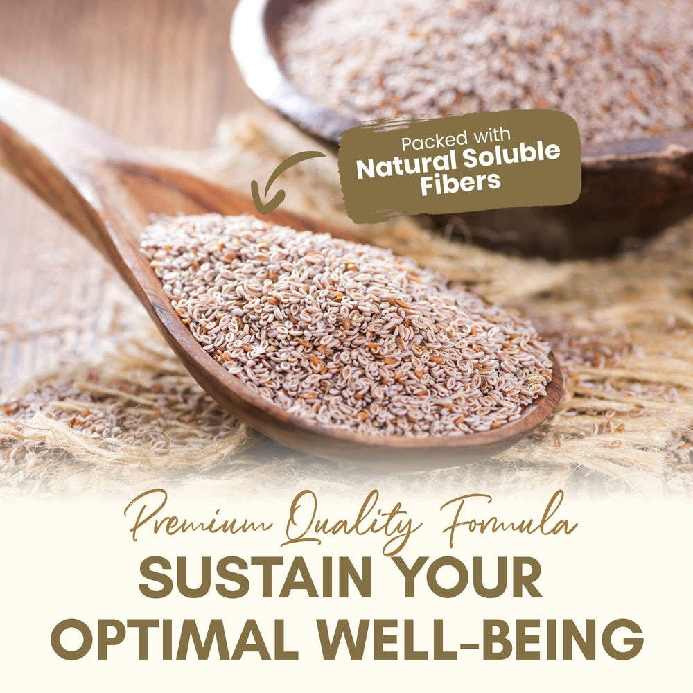 250-count bottle of psyllium husk capsules