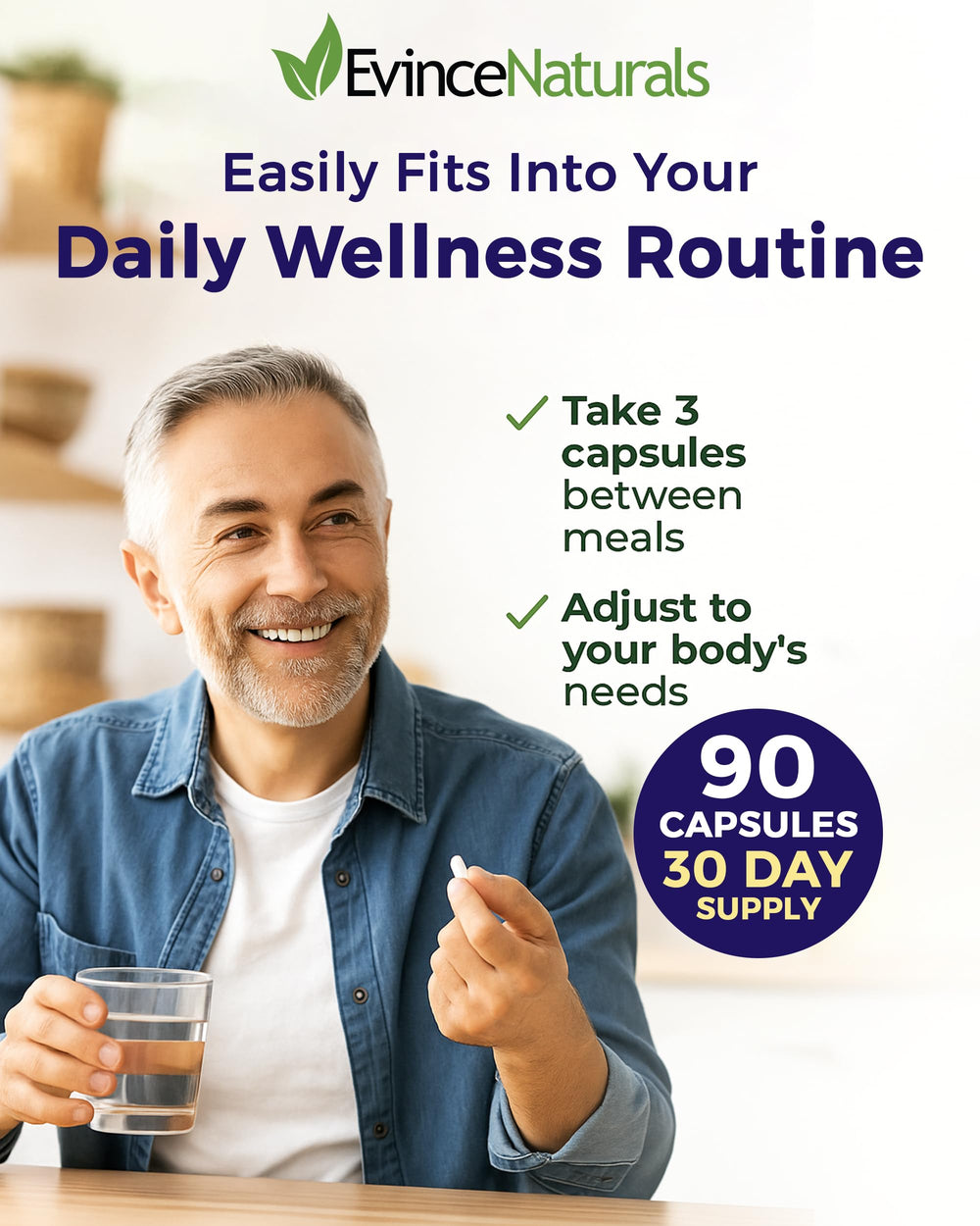Capsule bottle beside ingredients promoting digestive balance