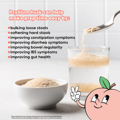 Back label showing directions and nutrition facts