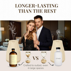 Amberwood and jasmine fragrance concept for Bougie 540