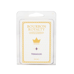 Bourbon Royalty Versailles wax cubes packaging offers premium gift-ready fragrance.