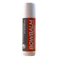 BOWBALM Elbows Balm Stick in action delivering targeted hydration to dry elbows.