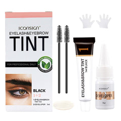 Boxveria 2-in-1 tint kit packaging shows a complete at-home solution for lash and brow color.