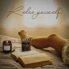 Deep Sleep lavender chamomile ylang-ylang candle