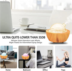 BPA-free ultrasonic oil diffuser