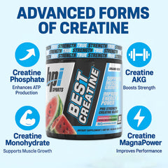 Nutrition label for BPI Best Creatine
