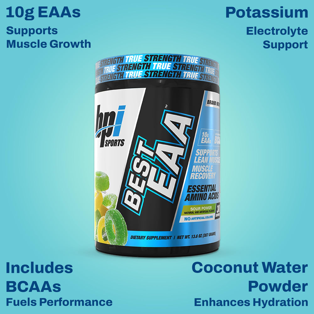 Post-workout recovery using BPI EAAs powder