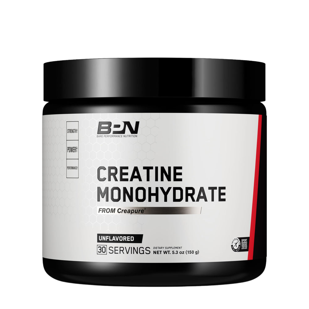 BPN Creatine Monohydrate powder with Creapure, unflavored, 5g serving