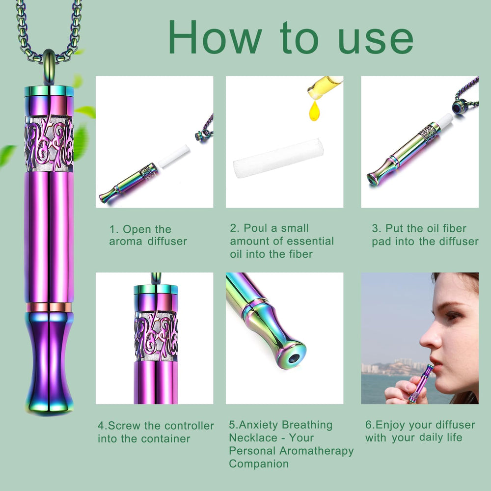 Braille Breathe cue on pendant