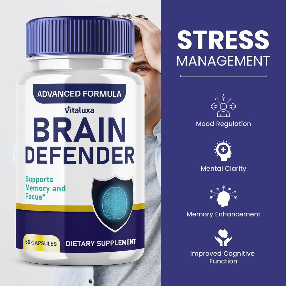 Brain Defender Memory Support capsule close-up