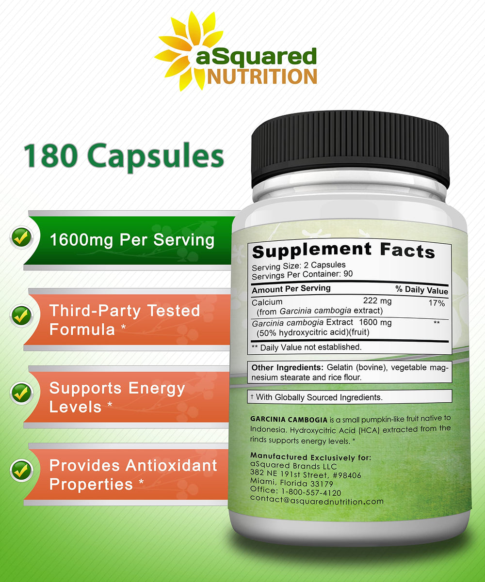 Brain health and energy support with Garcinia Cambogia