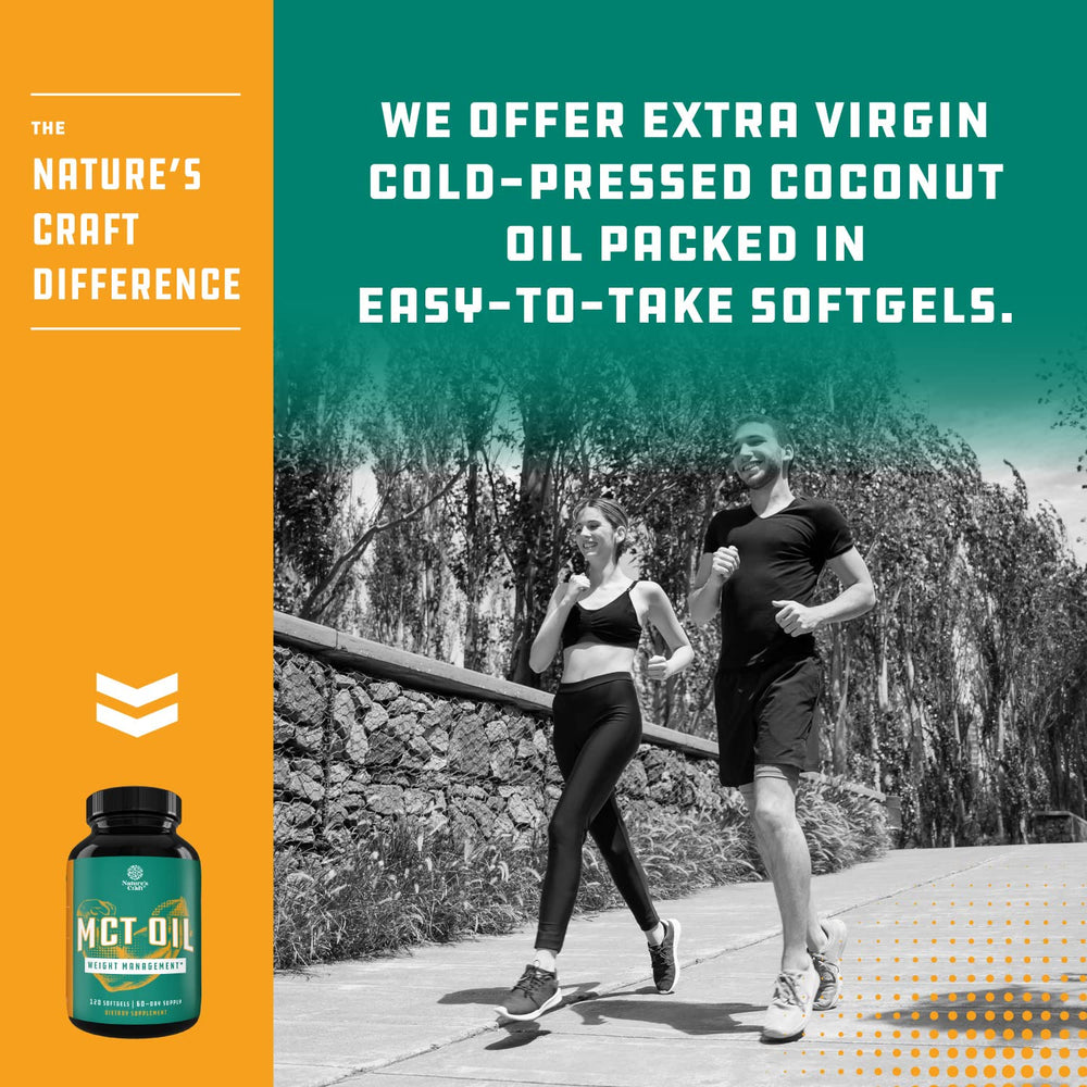 Brain health support with MCT C8 softgels