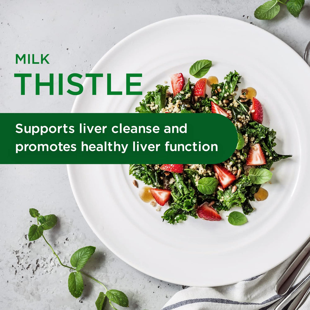 Milk thistle brain health support