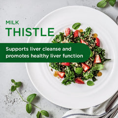 Milk thistle brain health support