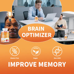 Usage directions for Brain Optimizer Gummies.