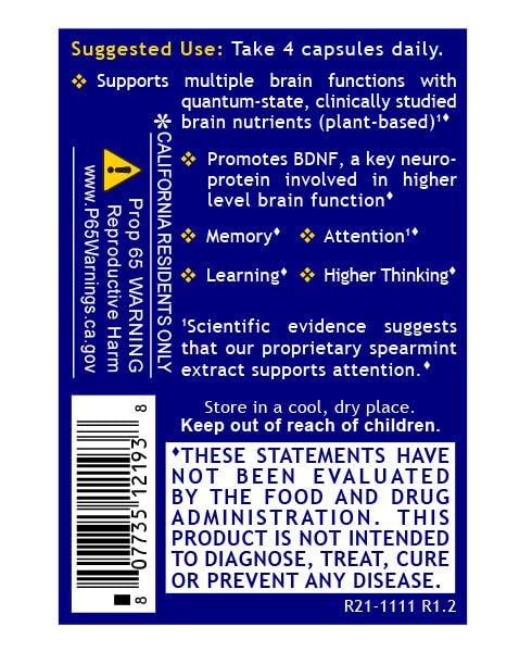 Brain Prodigy packaging box