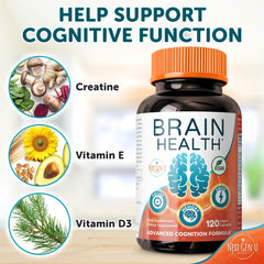 Label front showing NextGenU Brain Supplement