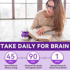 30-day supply of memory and focus pills