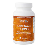 Bottle of BRAINMD Dr Amen Omega-3 Power 60 capsules