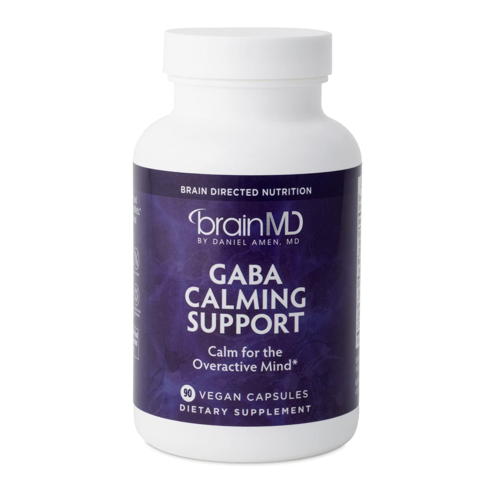 BrainMD GABA Calming Support bottle front view