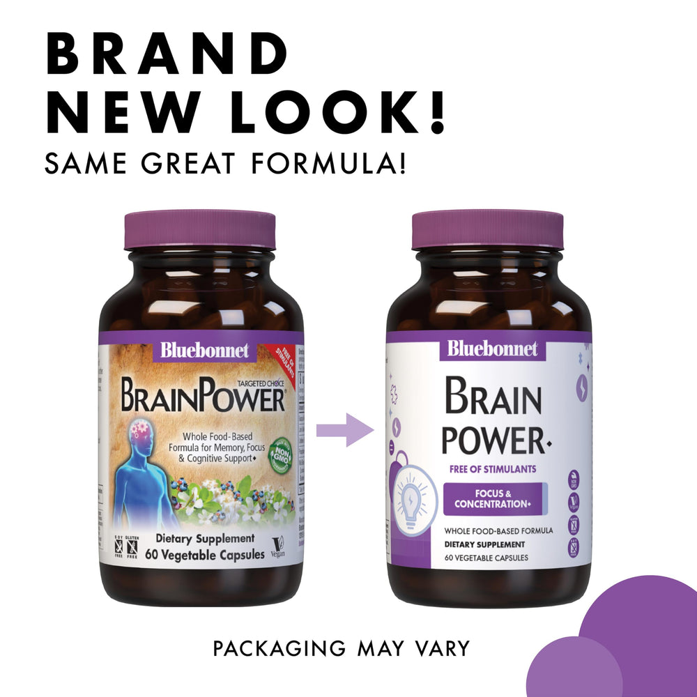 Close-up of BrainPower vegetable capsules